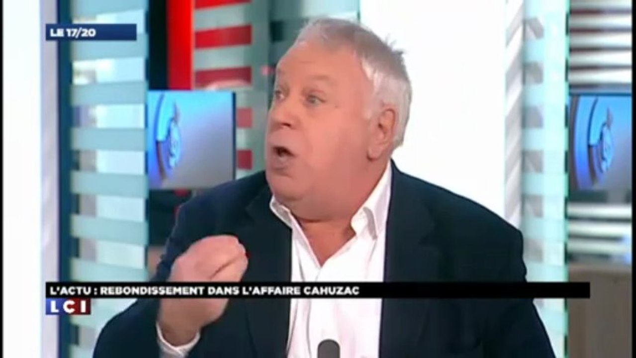 Le coup de gueule de Gerard Filoche contre Jerome Cahuzac
