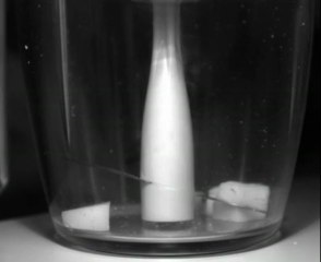 Fromage dans un mixeur à 5000 images par seconde