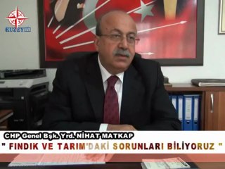 FINDIK VE TARIM SORUNLARI