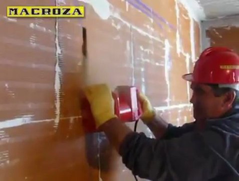 Máy phay đục rãnh tường Macroza phay tường dọc - Call Mr.Pháp 01639 922 974