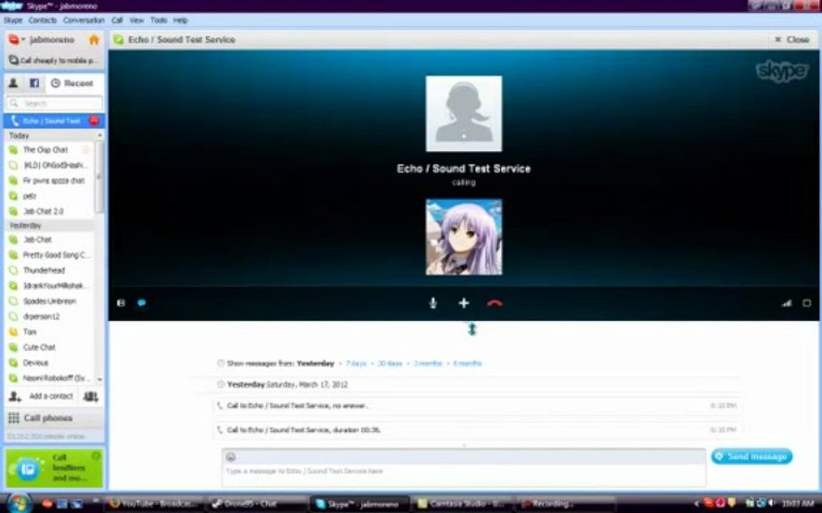 Echo-Sound Test Service SOURCE!!!!
