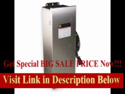 [SPECIAL DISCOUNT] Safety Switch, Fusible, 2PST, 600A, 600V