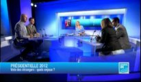 Débat vote étrangers France 24
