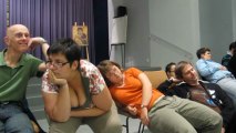 Formation au théâtre avec des personnes en situatio de handicap.