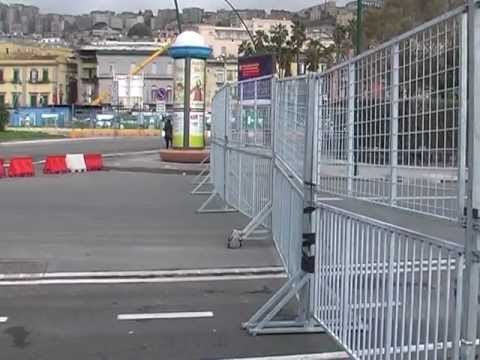 Napoli - Ztl straordinaria per America's Cup: caos traffico in città -1- (02.04.13)