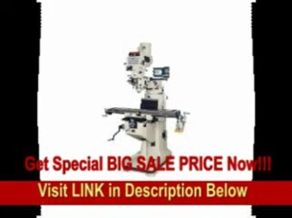 [BEST BUY] JET JTM-4VS-1 Vertical Mill with 411 3AXIS Knee DRO and X-TPFA