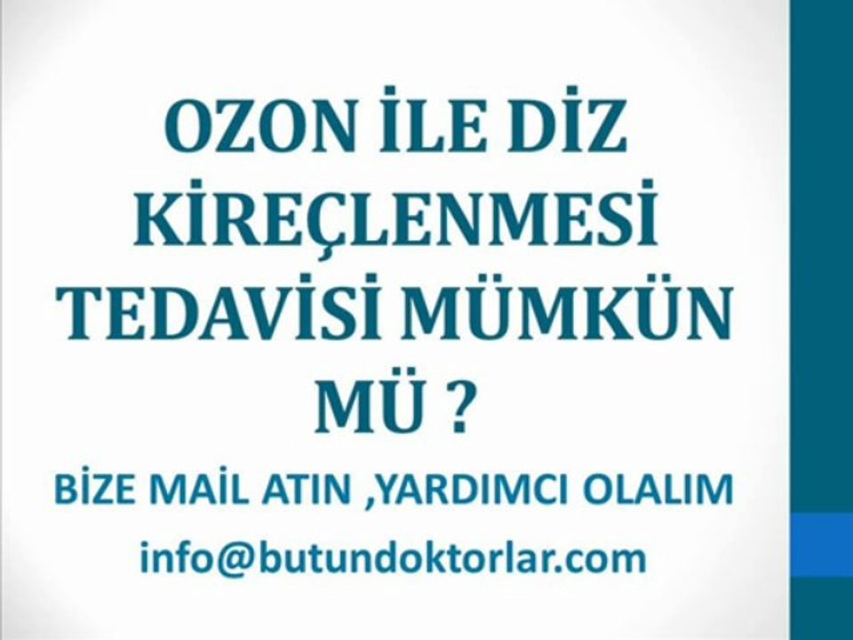 Diz Kireçlenmesi Nedenleri,Diz Kireçlenmesi Belirtileri,Diz Kireçlenmesi Tedavisi