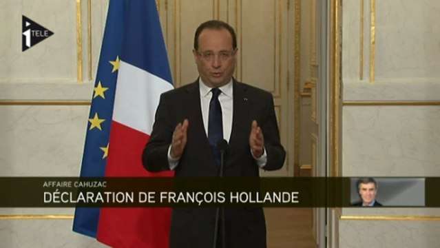 François Hollande: Jérôme Cahuzac n'a bénéficié d'aucune protection