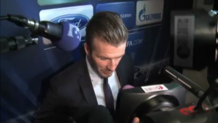 Beckham: "Possiamo vincere al Camp Nou"