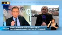 Affaire Cahuzac : Marine Le Pen demande l’organisation de nouvelles élections - 03/04