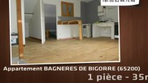 Vente - appartement - BAGNERES DE BIGORRE (65200)  - 35m²
