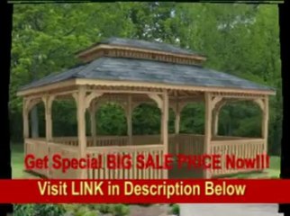 [FOR SALE] 14' x 24' Cedar Rectangular Double Roof Gazebo