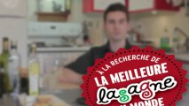 Simon Landry-Asselin, finaliste pour la meilleure lasagne au monde au restaurant Portofino