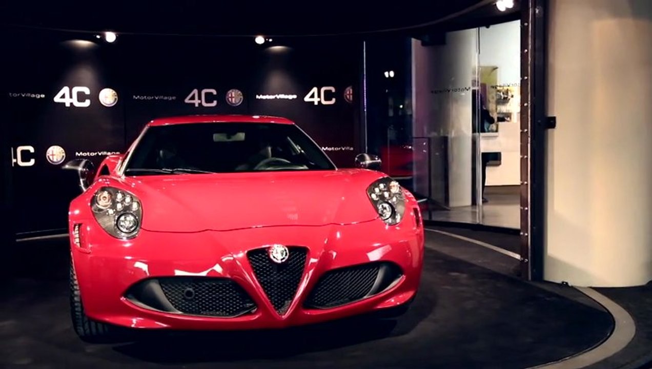 Alfa Romeo 4C - Paris 2013