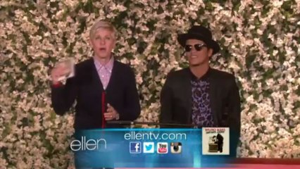 Bruno Mars - When I was Your Man - Ellen Show