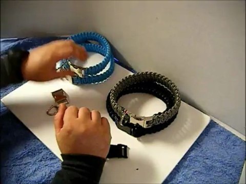 EXTREME PARACORD SURVIVAL STRAP DOG COLLAR
