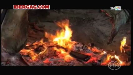 2M ليلى غاندي تأكل لحم حرام علنا على التلفزة المغربية