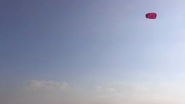 Belles glissades en cerf volant