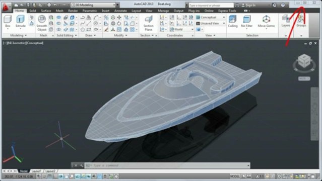 Tour the User Interface AutoCAD 2013
