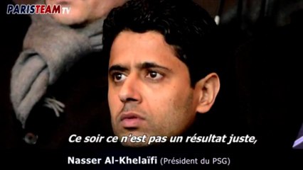Al-Khelaïfi : "Déçu de ne pas prendre les trois points"