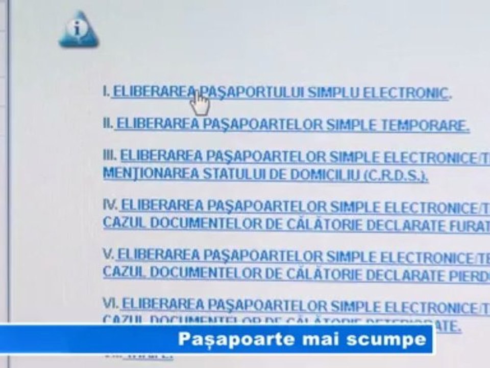 PASAPOARTE MAI SCUMPE