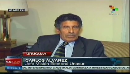 UNASUR nombra jefe de delegación electoral en Venezuela