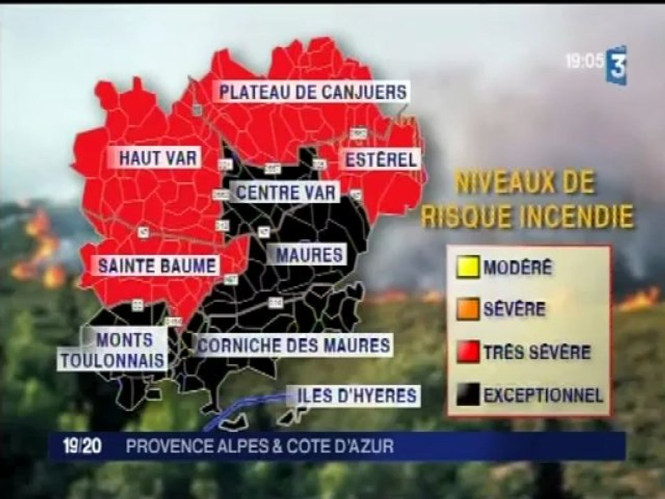 Incendie à Orgon - France 3 Provence-Alpes