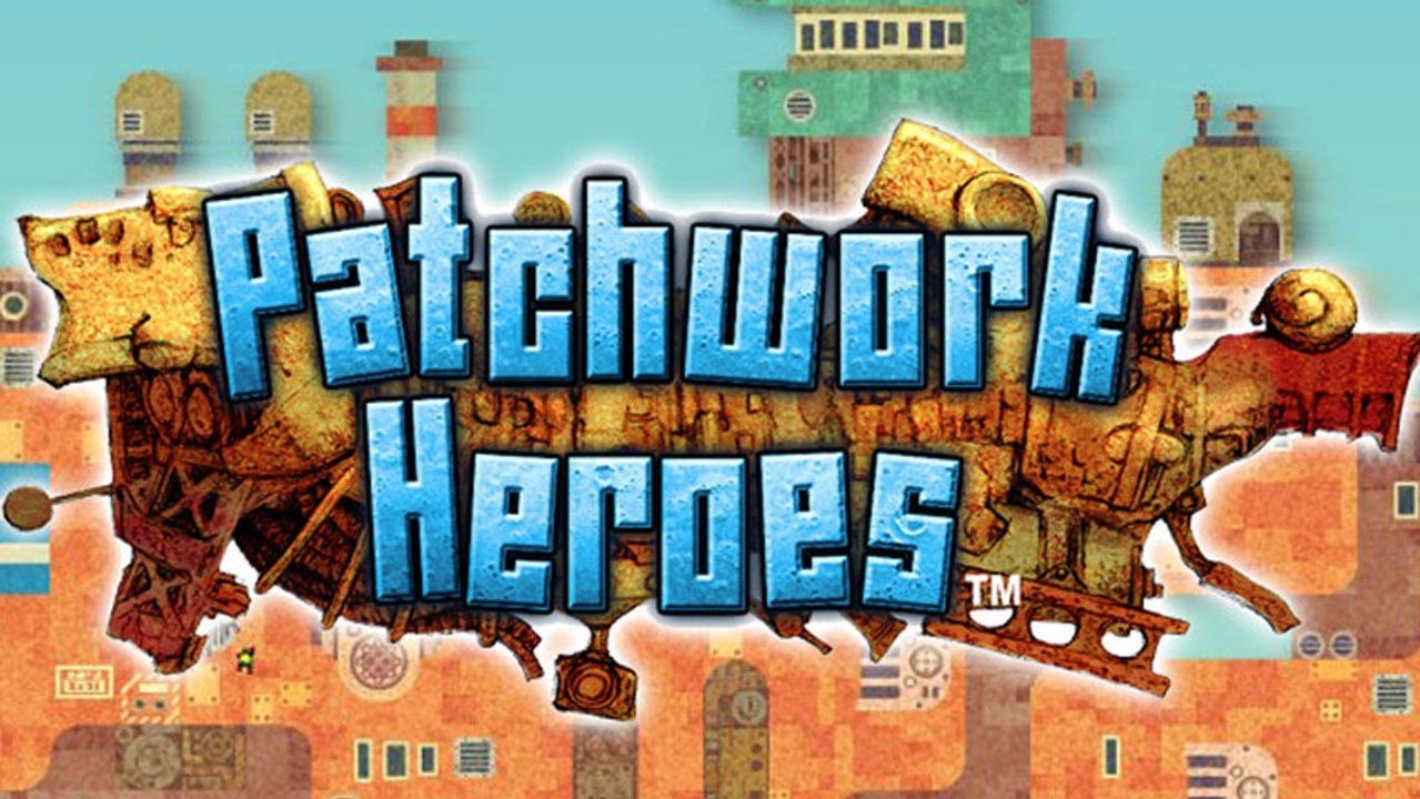 CGR Undertow - PATCHWORK HEROES review for PSP