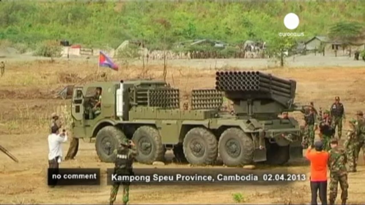 Cambodia tests its new weapons - no comment
