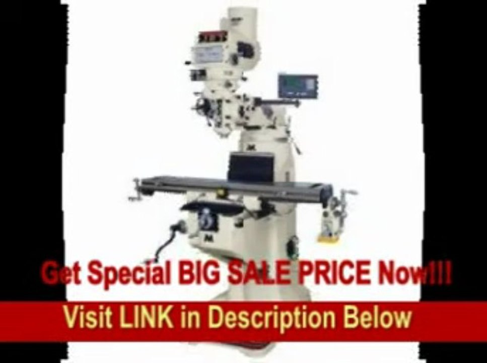 [BEST BUY] JET 690193 JTM-4VS, Mill with 200S, X-TPFA and Air Draw Bar