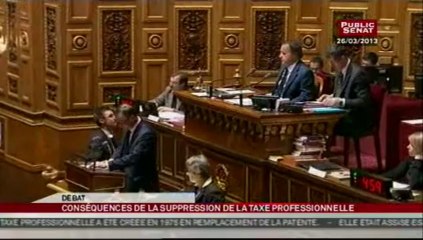 SEANCE, Suppression de la taxe professionnelle
