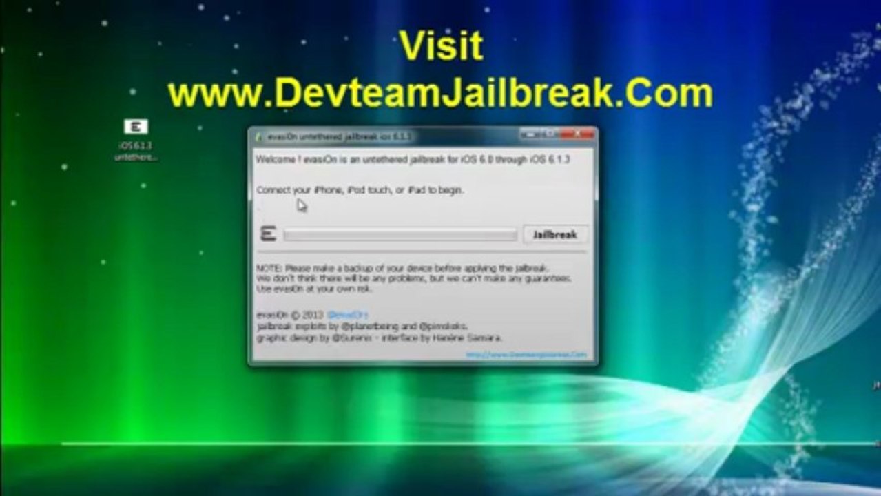 New Latest Untethered iOS 6.1.3 Jailbreak Untethered All Devices