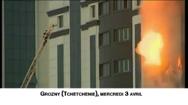 A Grozny, la résidence offerte à Gérard Depardieu a pris feu