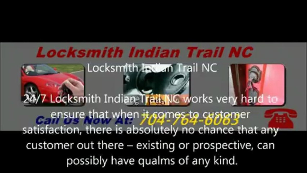 Locksmith Indian Trail NC | Indian Trail NC Locksmith