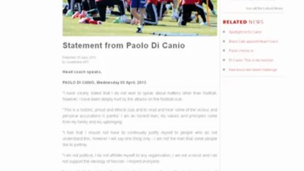 Di Canio: "Non sono un fascista"