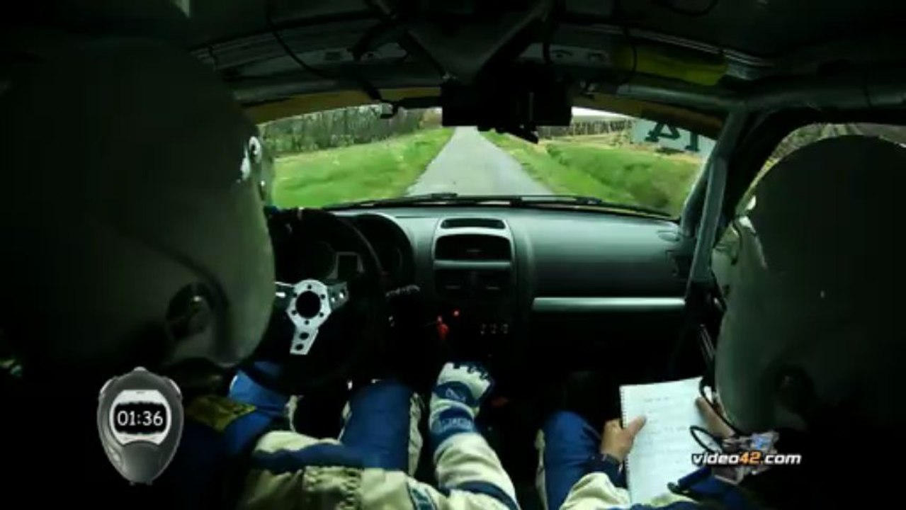 rallye des vignes 2013 ES cru Régnié renault clio ragnotti régis MARTIN-Sébastien MORIN