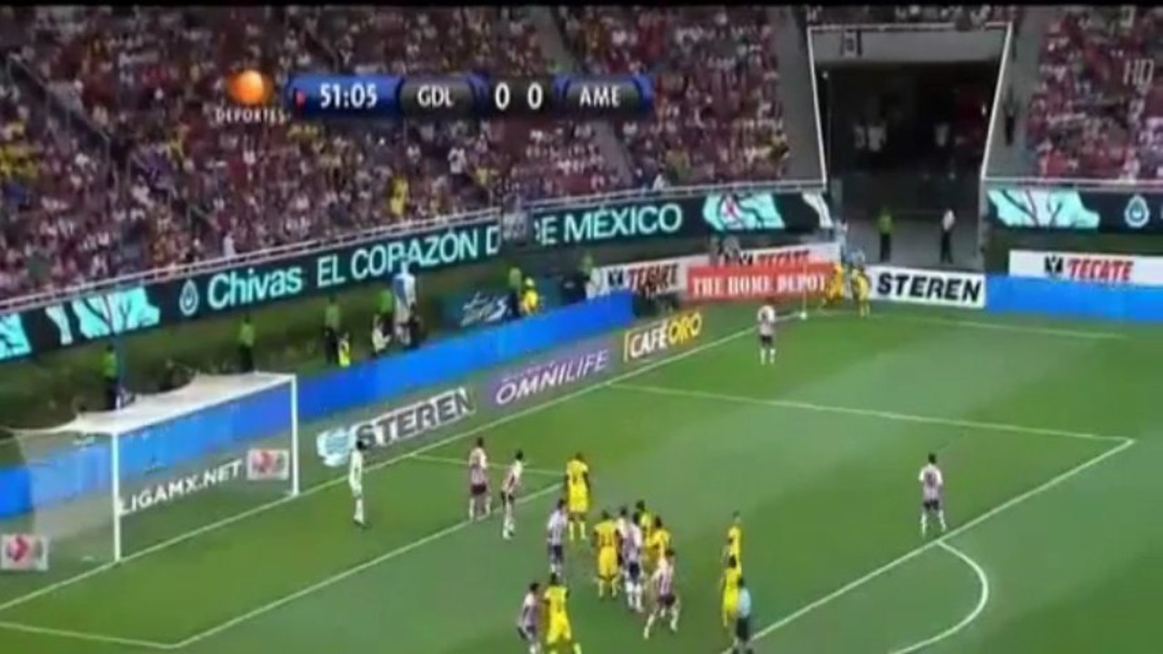 Chivas vs America 0-2 Jornada 12 Liga MX 2013