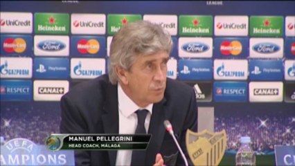 Manuel Pellegrini no conoce la palabra miedo
