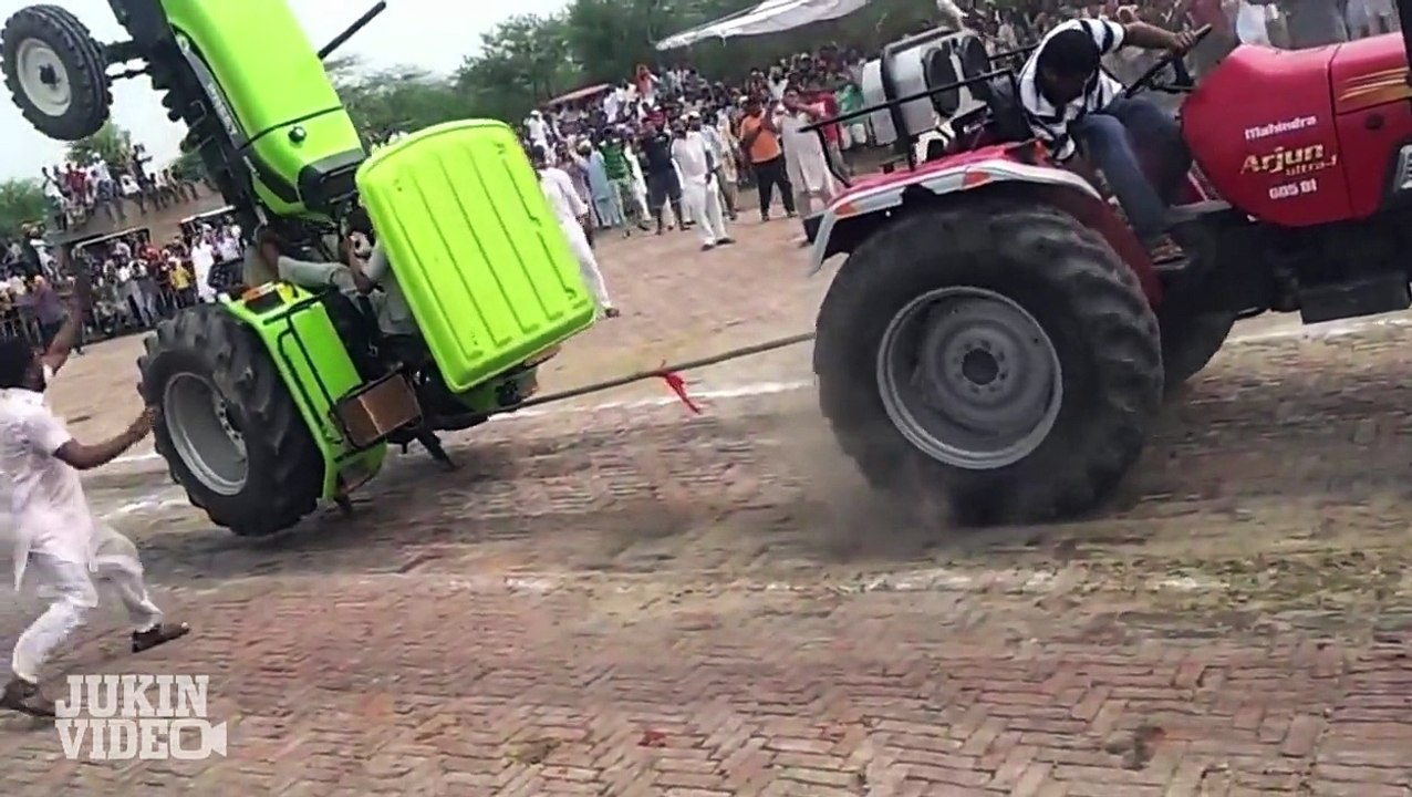 Tractor Tug O War Fail