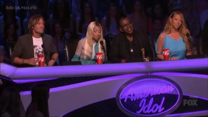 Candice & Burnell - The Letter - American Idol 12 (Top 7)