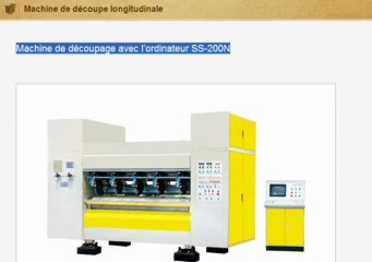 Machine de découpage avec l’ordinateur SS-200N