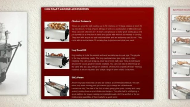 Quality Hog Roast Machines