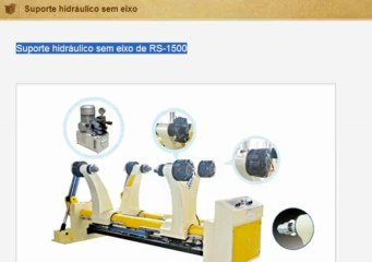 Suporte hidráulico sem eixo de RS-1500