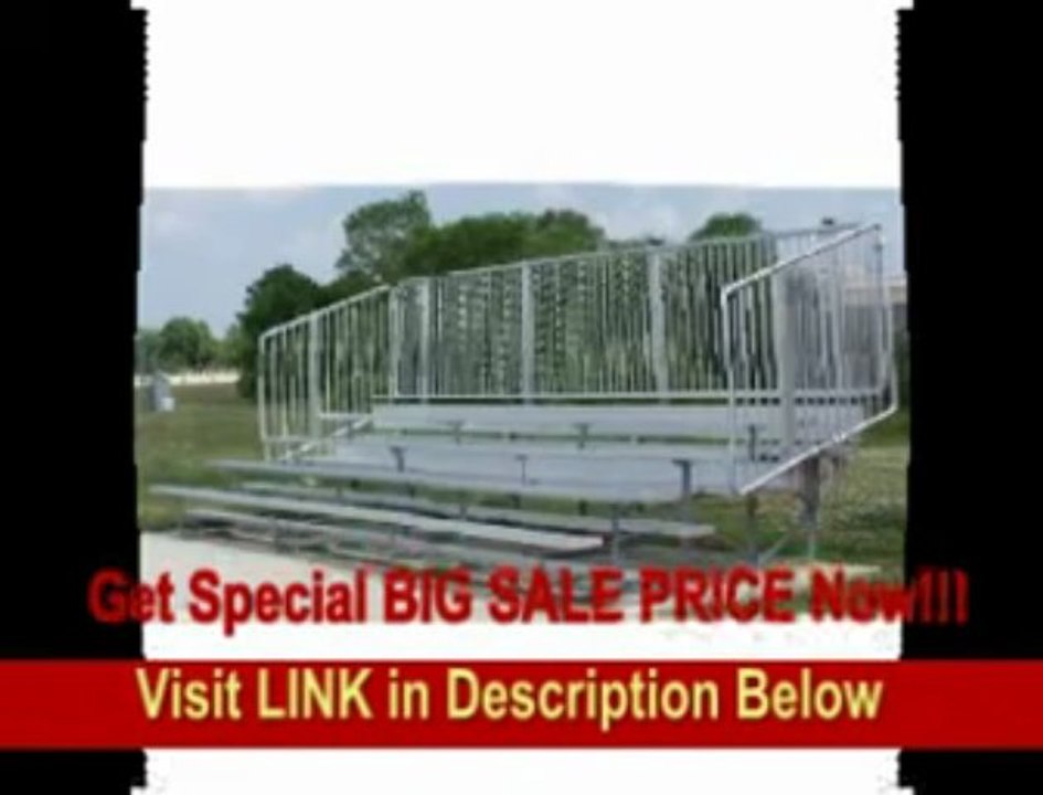 [FOR SALE] Bleacher 10R 100S 15' W/VERTICAL RAIL , Item Number 1196603, Sold Per EACH