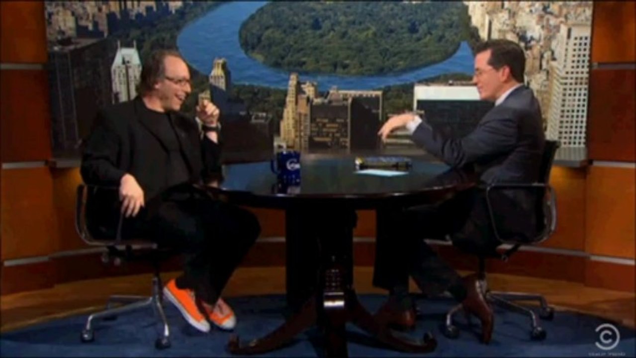 Stephen Colbert Destroys Lawrence Krauss