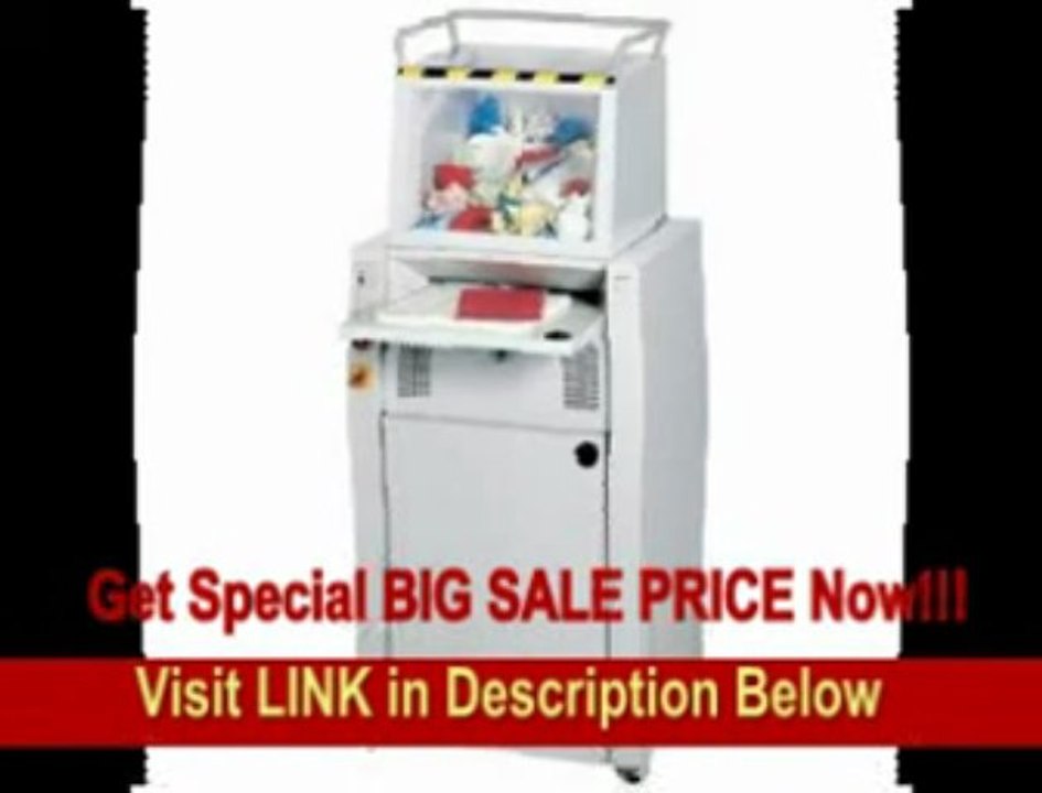 [REVIEW] Destroyit 4605 Cross Cut ss Cut Level 4 Paper Shredder with Free Auto Oiler - 4605CC4