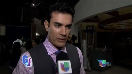 David Zepeda @davidzepeda1 @Mayrinvillanew y @altairJoficial en la misa @MentirParaVivir