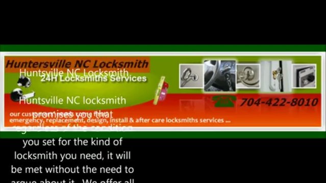 Huntsville NC Locksmith | Locksmith Huntsville NC