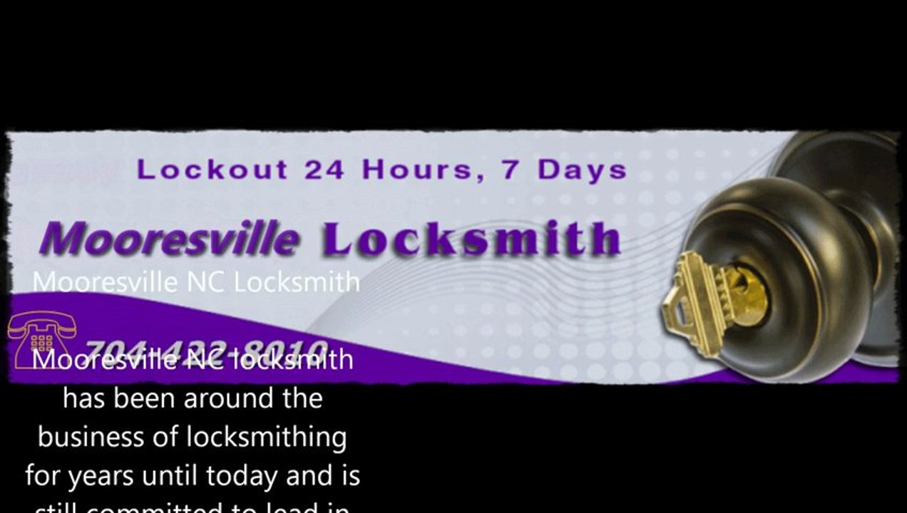 Mooresville NC Locksmith | Locksmith Mooresville NC