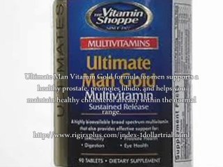 Ultimate Man Vitamin Gold - Does Ultimate Man Vitamin Gold Work?